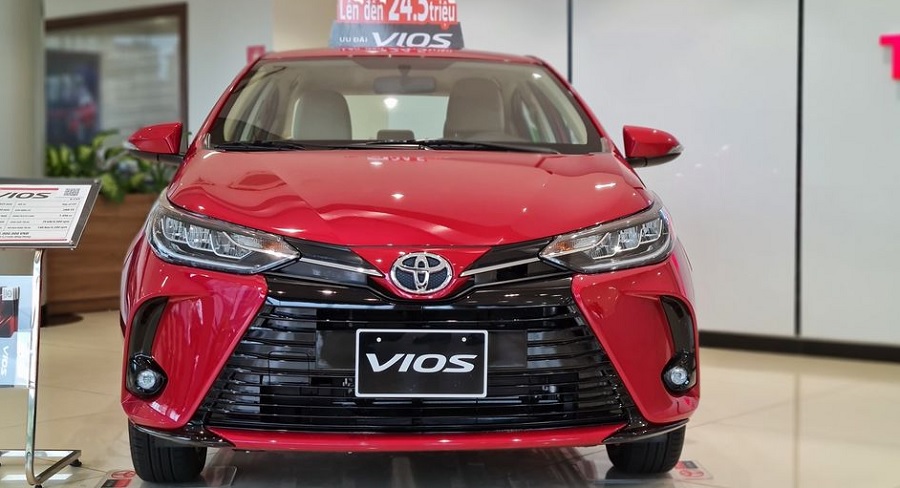 Toyota Vios 2023 giá ưu đãi chào xuân cực đỉnh đón Tết