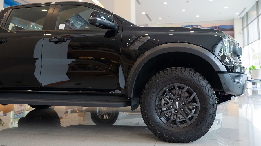 Bánh Xe ghương Ford Ranger Raptor Màu Đen 2024 2025 mới