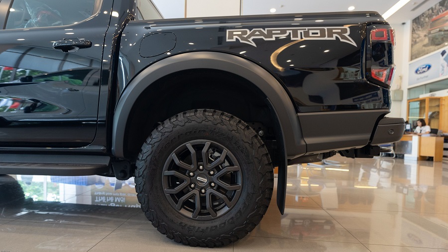 Bánh Xe ghương Ford Ranger Raptor Màu Đen 2024 2025 mới